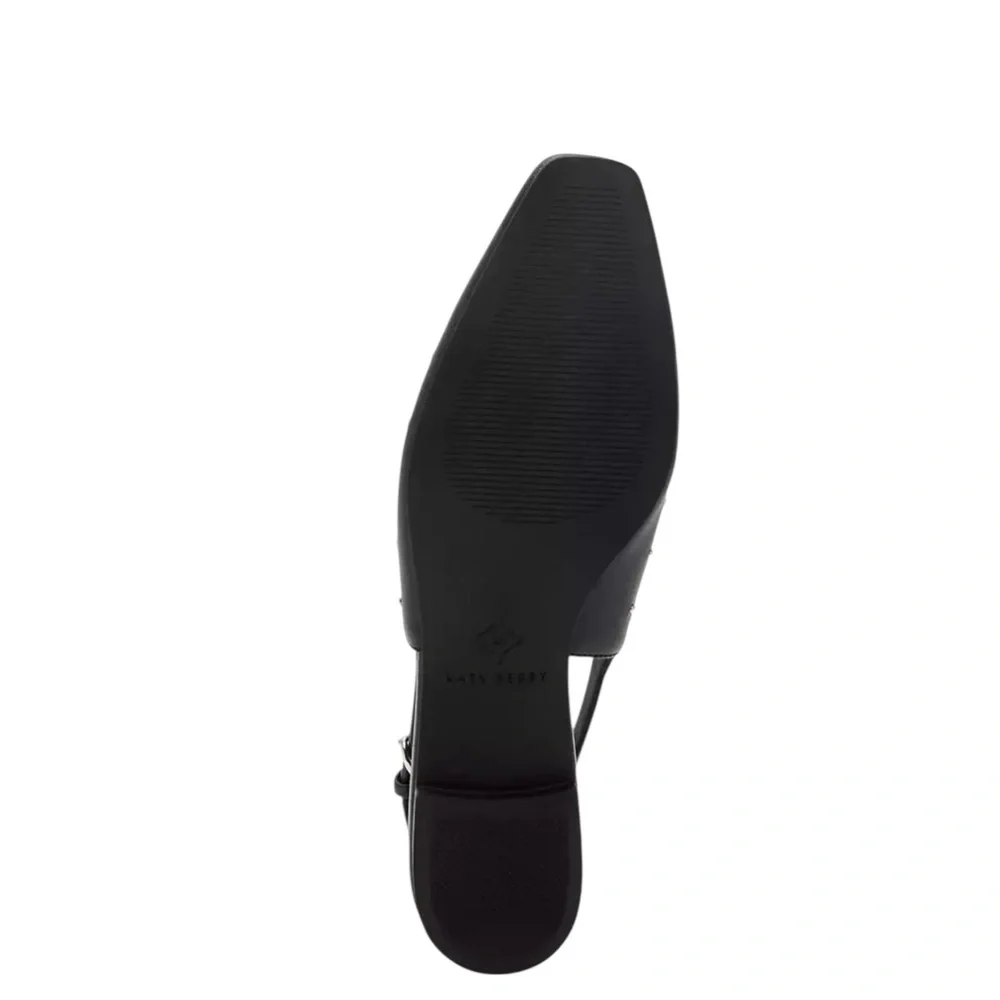 NWT Katy Perry‎ Black Studded Mules size 10M